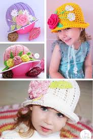 CROCHET BUNNY HATS...oh my goodness SO darling for Easter!! Get the pattern  here (affiliate)--> https://rstyle.me/+FKhzDCq14TxrHbavwBSGtg
