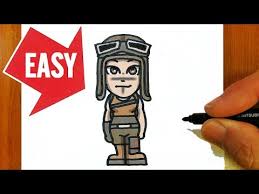 Download files and build them with your 3d printer, laser cutter, or cnc. How To Draw Fortnite Skins Renegade Raider Easy Cute Drawing Jolly Art Negi Youtube