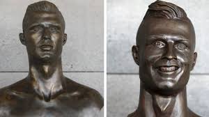 Soccer fans love to debate: Cristiano Ronaldo Bust At Madeira Airport Replaced