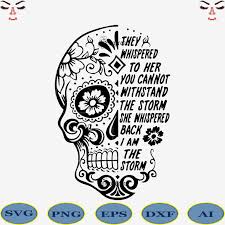 Download Art Collectibles Clip Art She Skull Halloween Svg Female Skull Dxf Cutting File Png Clip Art Eps Scrapbooking Sugar Skull