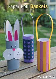 They can be made in a vast array of shapes and sizes, and they're surprisingly strong and sturdy! Paper Roll Easter Baskets The Craft Train