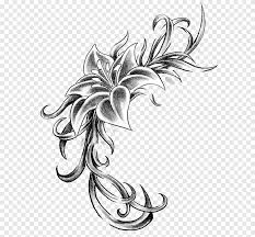 Cross with flowers tattoo sketch. Cross Tattoo Png Images Pngegg