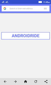 Modify the res/layout/activity_main to add respective xml components modify the androidmanifest.xml to add the necessary permissions 9 Android Webview Examples In Kotlin Java Androidride