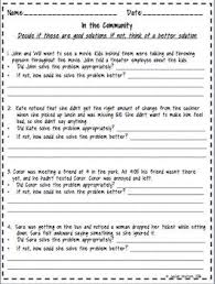 Life Skills Problem Solving In The Community Life Skills Life Skills Lessons Social Emotional Learning Activities