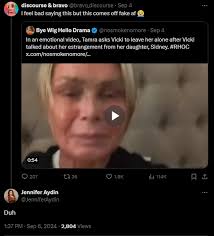 Jennifer Aydin Suggests Tamra Judge's Crying Is 'Fake AF'