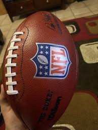 The shield logo has 8 stars. Wilson The Duke Nfl Official Game Football Walmart Com Walmart Com