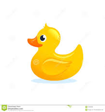 Yellow Rubber Duck Vector Illustration Stock Vector Illustration Of Swim Play 91882989