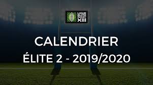 (pour imprimer à la maison ou au travail par exemple) les. Elite 2 Le Calendrier Elite 2 De La Saison 2019 2020 A Ete Devoile Rugby A Xiii Treize Mondial