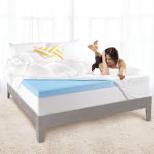 Novaform 3 Evencor Gelplus Gel Memory Foam Mattress Topper With Cooling Cover Memory Foam Mattress Topper Mattress Topper Foam Mattress Topper