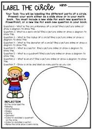 Learn circles in fun way! Label And Draw The Parts Of A Circle Activity No Prep Printable Handout Worksheet Lesson Teach Parts Of A Circle Student Centered Learning Distance Learning