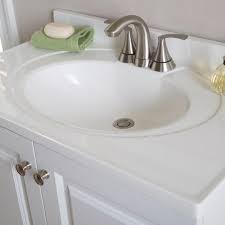 Marble lasts longer than other materials, and it's natural appearance quite lovely. Glacier Bay Newport 31 In Cultured Marble Vanity Top With Sink In White N31gb W The Home Depot