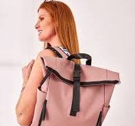 Zaino roll-top, idrorepellente | BLACKOUT