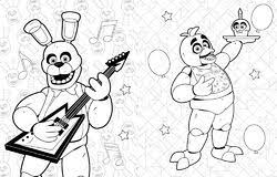 If you are, you must know the american video game which started in 2014. Five Nights At Freddy S Coloring Book Five Nights At Freddy S Wiki Fandom