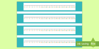 numbers 0 30 on number line numbers below teacher made
