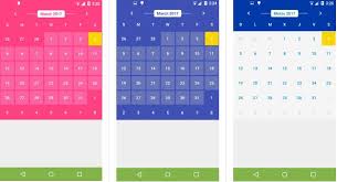 Calendarview Personalizado Para Desarrolladores Android