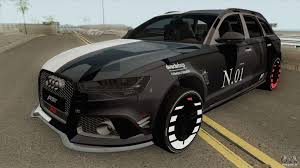 Mobil unik dff gta sa. Audi Rs6 Phoenix And Abt 2016 Pour Gta San Andreas