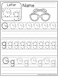 Letter G Worksheet Letter G Worksheets Preschool Letters Tracing Worksheets Preschool