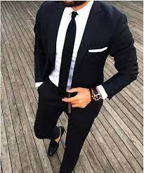 2 Piece Custom Made Double Breasted Formal Business Tuxedo Mens Winter Fashion Hipster Mens Fashion Mens Fashion Smart