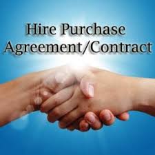 The hirer pays installments at regular intervals in the form of consideration and gets. Hire Purchase Agreement Contract