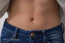 Modern Ritual Piercing And Jewelry Boutique Client Walks In And Says I Want My Navel Pierced Boutique Jewelry Bellybutton Piercings Navel Piercing