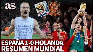 Uruguay vs alemania en vivo | 10 de julio. Final Mundial 2010 Espana Holanda Resumen Completo De La Gesta De Sudafrica Diario As Youtube