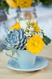 Maybe you would like to learn more about one of these? Colors Wedding Dusty Blue And Yellow Wedding Dusty Blue Wedding Cake With Yellow Flowers