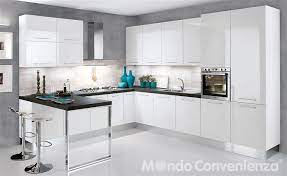 Cucina Katy Mondo Convenienza Armadietti Cucina Decorazione Cucina Cucina Bianca