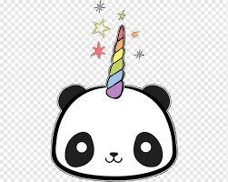 Ücretsiz ve hızlı resim yükle, paylaş! Panda With Unicorn Horn Art Kavaii Drawing Pikachu Giant Panda Cute Panda Chibi Cuteness Small To Medium Sized Cats Png Pngwing