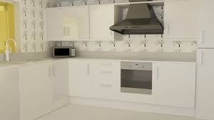 a kitchen 3d modeling cycles blender 3d