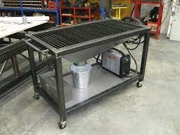 This diy welding table is equipped with every great feature you might need to perform your welds. Complete Diy Welding Table And Cart Ideas 50 Designs
