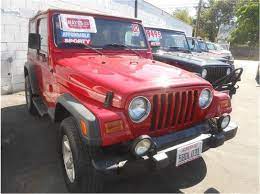 Sport Utility 2002 Jeep Wrangler Sport With 2 Door In Roseville Ca 95678