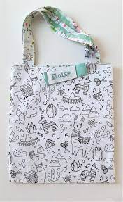 cet article n est pas disponible etsy sac a colorier sacs gouter enfants coloriage flamant rose