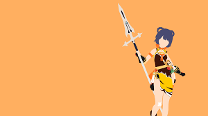 3825x2607 xiangling (genshin impact) wallpaper background image. Made A Xiangling Vector Wallpaper For Anyone That Wants It Genshin Impact