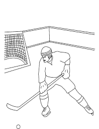 Show your kids a fun way to learn the abcs with alphabet printables they can color. Coloring Pages Hockey Player Doing Goal Coloring Page