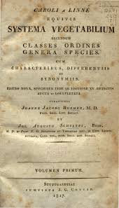 Caroli a Linne? ... Systema vegetabilium ?secundum classes, ordines,  genera, species. Cum characteribus, differentiis et synonym