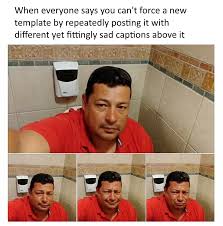 Depressed Latino Man Taking Selfies While Pooping In Taco Bell Bathroom Shutterstock Dankmemes
