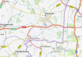 Karte von amsterdam, niederlande googlekarte. Michelin Landkarte Nieuw Amsterdam Stadtplan Nieuw Amsterdam Viamichelin