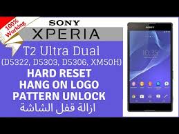 · firstly ensure that the battery is fully charged; Video Sony Xperia Forgot Pattern Solution