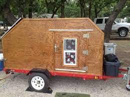 Travel Vacation Camping Trailer Diy Homemade Camper Diy Camper Trailer