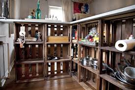 Diy Idee Theke Aus Weinkisten Innenansicht Die Weinkisten Funktionieren Sogar Super Als Regale Bonn Diy Theke Wg Weinkisten Theke Selber Bauen Theken