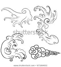 Japanese Wave Tattoo Vector Japanese Wave Tattoos Waves Tattoo Japanese Waves
