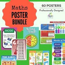 68 Math Posters Charts Displays For Classrooms 23 Numeracy Concepts Math Poster Math Primary Classroom