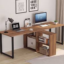 Perfect As A Computer Desk 2 Person Desk Home Office Desk Writing Desk Office Desk Crafting Table Tra In 2020 Computer Desks For Home Home Office Table Home Desk