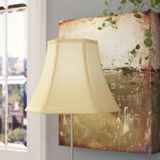 Check spelling or type a new query. Darby Home Co 9 H X 12 W Fabric Bell Lamp Shade Spider Reviews Wayfair