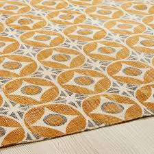 Shaggy teppich gelb, marokkanische teppich, senf shaggy weichen teppich, große fläche matte, plüsch pile shaggy teppich, modernen teppich, boho teppich, neutral dekor. Teppich Aus Senfgelber Baumwolle 140x200cm Blocalia Maisons Du Monde