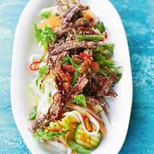 Rezept Von Jamie Oliver Asia Salat Mit Lammfleisch Rezepte Lammfleisch Und Kochrezepte