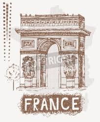 Dla mnie najefektywniejszy łuk wyglądałby tak. Szkic Luk Triumfalny W Paryzu Francja Ilustracji Wektorowych Fototapeta Fototapety Pisaki City Scape Triumfalny Myloview Pl