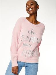 Check spelling or type a new query. Pink Eyelash Knit Sequin Slogan Jumper Women George At Asda