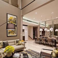 Connote Design Living Room Rumah Mewah Navapark Bsd City Rumah Mewah Interior Desain Interior
