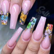 Every Girls Dream Studio On Instagram Another Wish Granted By Nikki The Real Nail Genie Rose Gold Nails Gold Nails Best Acrylic Nails
